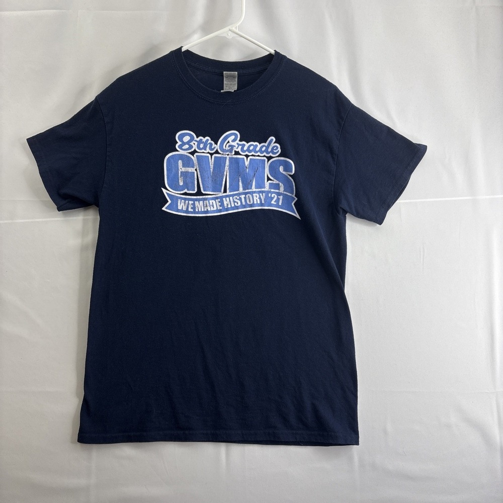 Gildan Dryblend T Shirt Medium Men's Blues Shirt Sleeve